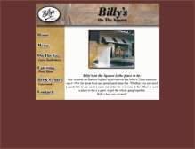 Tablet Screenshot of billysonthesquare.com